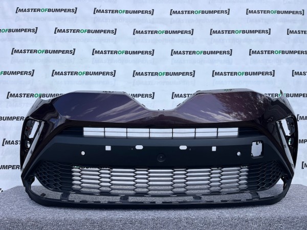 Toyota C-hr Chr Mk1 Lift 2021-2023 Front Bumper 6 Pdc Genuine [t503]