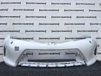 Toyota Auris Mk2 Hybrid Hatchback 2012-2015 Front Bumper 6 Pdc Genuine [t582]