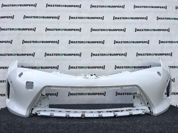 Toyota Auris Mk2 Hybrid Hatchback 2012-2015 Front Bumper 6 Pdc Genuine [t582]