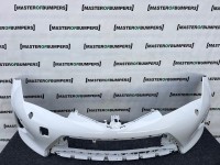 Toyota Auris Mk2 Hybrid Hatchback 2012-2015 Front Bumper 6 Pdc Genuine [t582]