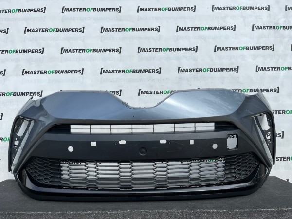 Toyota C-hr Chr Mk1 Facelift 2021-2023 Front Bumper 6 Pdc Genuine [t678]
