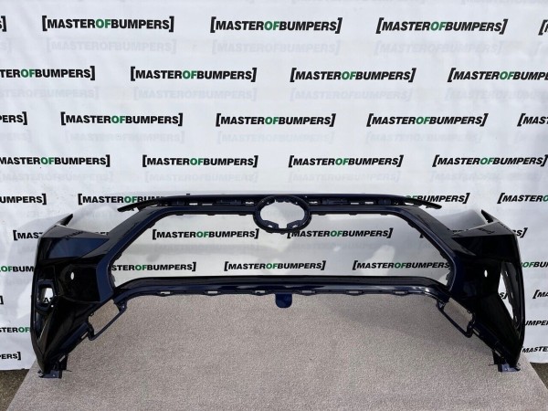 Toyota Rav 4 Hybrid Dynamic Mk5 2018-2021 Front Bumper Blue 4 Pdc Genuine [t278]