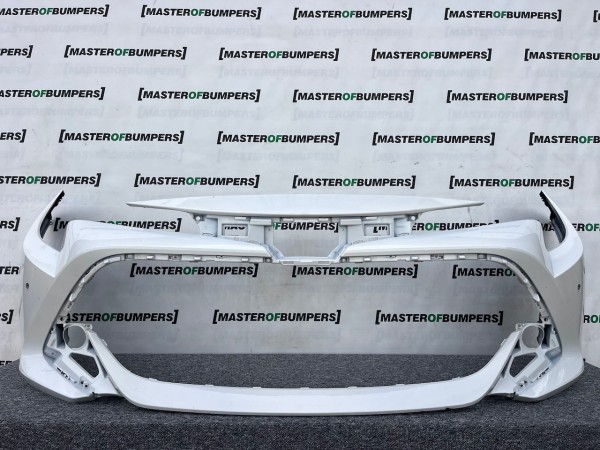 Toyota Corolla Hybrid Vvt Hatchback 2019-2024 Front Bumper 6 Pdc Genuine [t527]