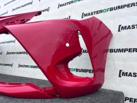 Toyota Yaris Mk3 Lift Hatchback 2017-2020 Front Bumper 4 Pdc Genuine [t584]