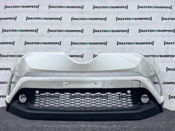 Toyota C-hr Chr Excel Dynamic 2016-2020 Front Bumper 6 Pdc Genuine [t595]