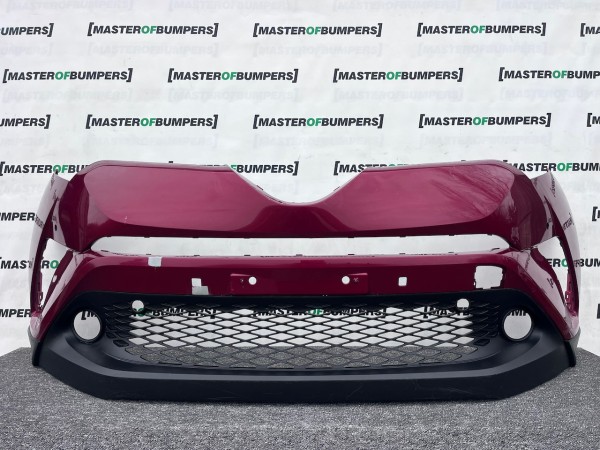 Toyota C-hr Chr Excel Dynamic 2016-2020 Front Bumper 6 Pdc Genuine [t590]
