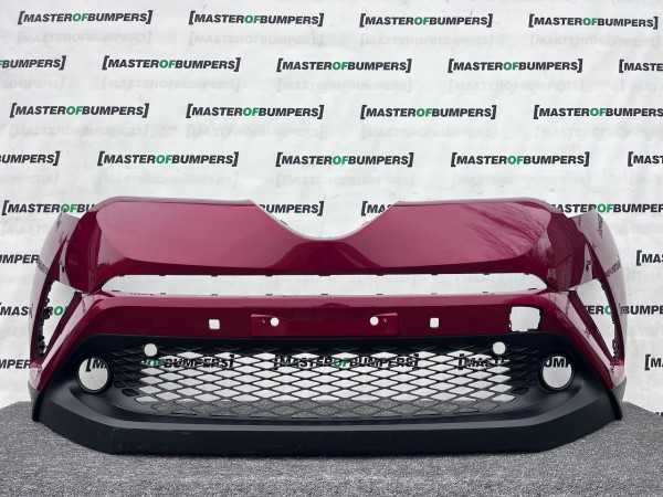 Toyota C-hr Chr Excel Dynamic 2016-2020 Front Bumper 6 Pdc Genuine [t589]