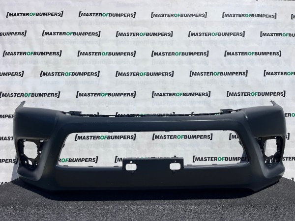 Toyota Hilux Double Cab Pickup Mk8 2016-2020 Front Bumper Texture Genuine [t642]