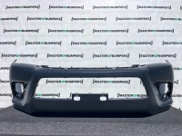 Toyota Hilux Double Cab Pickup Mk8 2016-2020 Front Bumper Texture Genuine [t642]