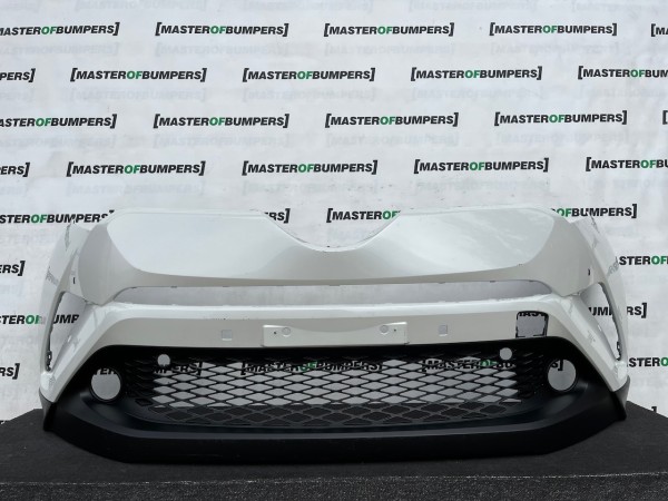 Toyota C-hr Chr Excel Dynamic 2016-2020 Front Bumper 6 Pdc Genuine [t680]