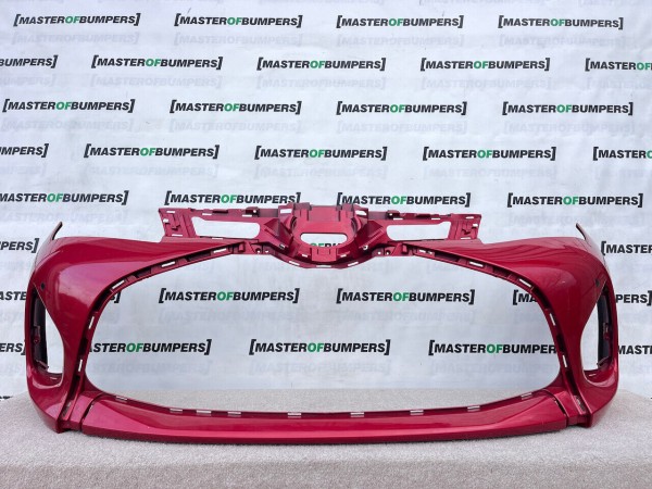 Toyota Yaris Hybrid Mk3 Hatchback 2014-2017 Front Bumper 4 Pdc Genuine [t472]
