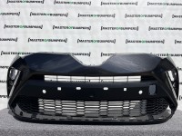 Toyota C-hr Chr Mk1 Lift 2021-2023 Front Bumper 6 Pdc Genuine [t507]