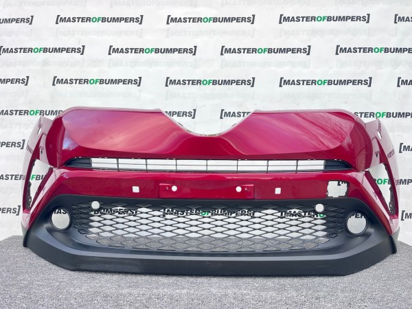 Toyota C-hr Chr Excel Dynamic 2016-2020 Front Bumper 6 Pdc +jets Genuine [t570]