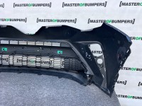 Toyota C-hr Chr Mk1 Lift 2021-2023 Front Bumper 6 Pdc Genuine [t575]