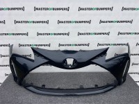 Toyota Yaris Mk3 Lift Hatchback 2017-2020 Front Bumper Black Genuine [t604]