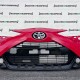 Toyota Aygo X-trend Mk2 Hatchback 2018-2021 Front Bumper Red Genuine [t614]