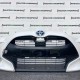 Toyota Yaris Style Xp210 Hatchback 2020-2025 Front Bumper White Genuine [t613]