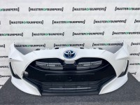 Toyota Yaris Style Xp210 Hatchback 2020-2025 Front Bumper White Genuine [t613]