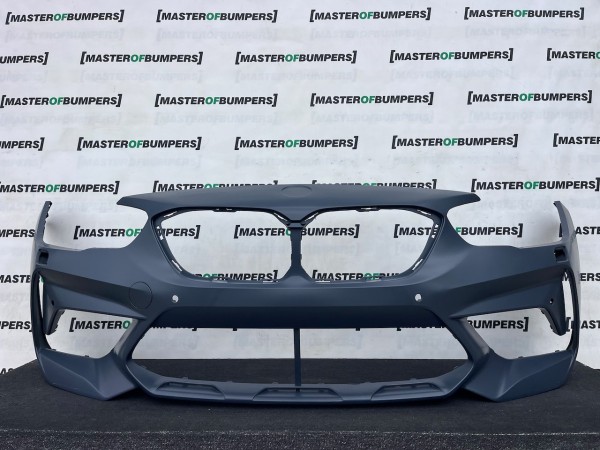 Front Bumper For BMW 1 F20 Upgrade On M2 Competition 2015-2019 4 Pdc Jets [B415]