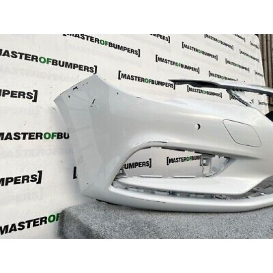 Vauxhall Astra K 2016-2019 Front Bumper In White 4 Pdc Genuine [q766]