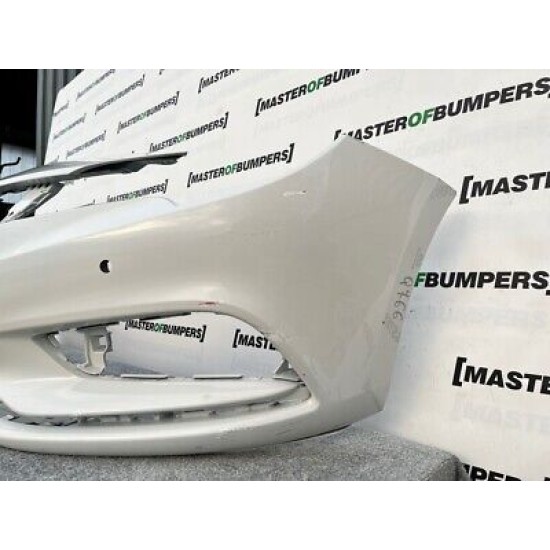 Vauxhall Astra K 2016-2019 Front Bumper In White 4 Pdc Genuine [q766]