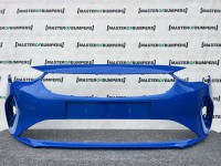 Vauxhall Corsa F Se Hatchback 2020-2024 Front Bumper Blue No Pdc Genuine [q321]