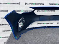 Vauxhall Corsa F Se Hatchback 2020-2024 Front Bumper Blue No Pdc Genuine [q321]
