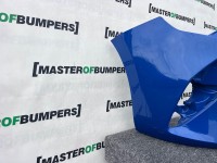 Vauxhall Corsa F Se Hatchback 2020-2024 Front Bumper Blue No Pdc Genuine [q321]