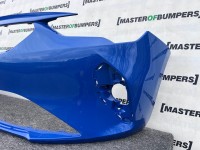 Vauxhall Corsa F Se Hatchback 2020-2024 Front Bumper Blue No Pdc Genuine [q321]