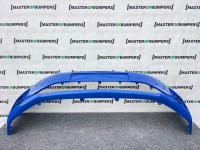 Vauxhall Corsa F Se Hatchback 2020-2024 Front Bumper Blue No Pdc Genuine [q321]