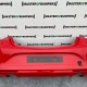 Vauxhall Astra J Biturbo Face Lift 2012-2015 Rear Bumper In Red Genuine [q505]