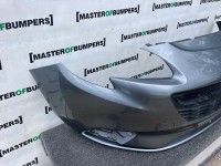Vauxhall Corsa E Hatchback 2015-2018 Front Bumper No Pdc Genuine [q220]