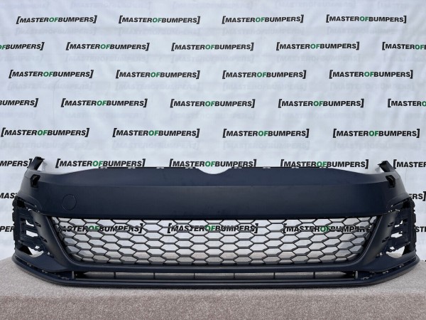 VW Golf Gte Hybrid Mk7.5 2017-2019 Front Bumper No Pdc + Jets Genuine [v778]