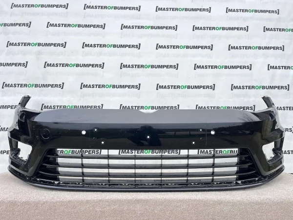 VW Golf R Line Mk7 Hatchback 2012-2016 Front Bumper 4 Pdc +jets Genuine [v224]