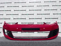 VW Golf Gti Gtd Mk6 Hatchback 2009-2012 Front Bumper 6 Pdc +jets Genuine [v318]