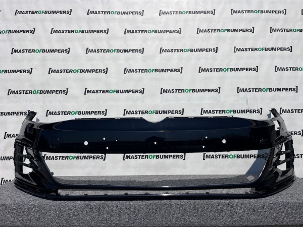 VW Golf Gti Gtd Mk7 Lift Hatchback 2017-2019 Front Bumper 4 Pdc Genuine [v329]