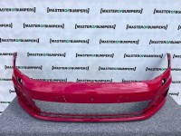 VW Golf Gti Gtd Mk7 Hatchback 2013-2016 Front Bumper 4 Pdc + Jets Genuine [v332]