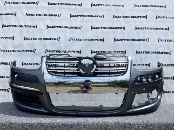 VW Golf Estate Mk5 Estate Only 2006-2009 Front Bumper + Grille Genuine [v163]