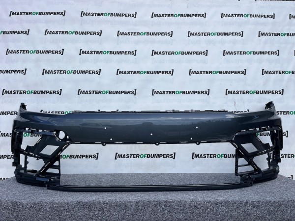 VW Tiguan R Line Mk2 Suv 2016-2019 Front Bumper 6 Pdc No Jets Genuine [v230]