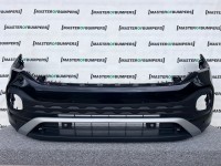 VW T-cross Tcross Se Suv 2019-2023 Front Bumper Black 4 Pdc Genuine [v343]