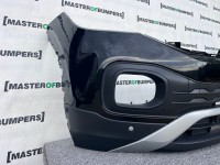 VW T-cross Tcross Se Suv 2019-2023 Front Bumper Black 4 Pdc Genuine [v343]