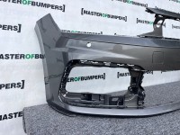 VW Polo Gti R Line Hatchback Mk6 2017-2021 Front Bumper 4 Pdc Genuine [v347]