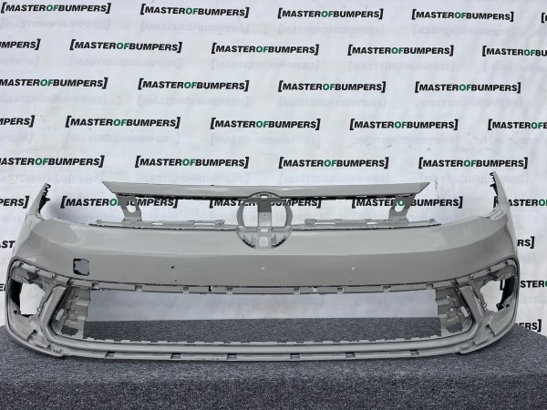 VW Polo Style Life Hatchback Mk6 Lift 2021-2024 Front Bumper Genuine [v345]