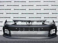 VW Polo Gti R Line Hatchback Mk6 2017-2021 Front Bumper 4 Pdc Genuine [v359]