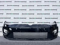 VW Golf R Line Mk7.5 Hatchback 2017-2019 Front Bumper 4 Pdc +jets Genuine [v360]