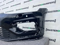 VW Golf R Line Mk7.5 Hatchback 2017-2019 Front Bumper 4 Pdc +jets Genuine [v360]