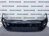 VW Golf R Line Mk7.5 Hatchback 2017-2019 Front Bumper 4 Pdc +jets Genuine [v360]