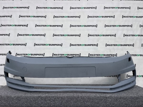 VW Touran Mk2 Mpv 2015-2022 Front Bumper In Primer No Pdc +jets Genuine [v155]