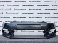 VW Polo Se Bluemotion 6c 2014-2017 Front Bumper 4 Pdc No Jets Genuine [v383]