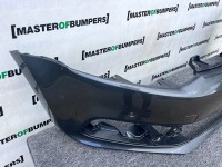 VW Polo Se Bluemotion 6c 2014-2017 Front Bumper 4 Pdc No Jets Genuine [v383]
